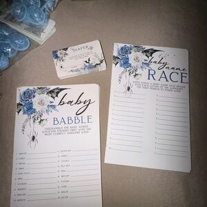 Baby shower games